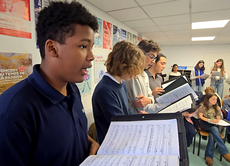 Répétitions de la Maîtrise Saint-Louis de Gonzague - Franklin 02