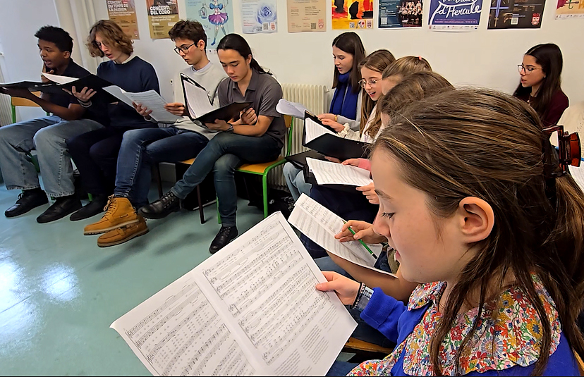 Répétitions de la Maîtrise Saint-Louis de Gonzague - Franklin 03