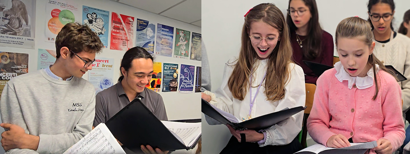 Répétitions de la Maîtrise Saint-Louis de Gonzague - Franklin La Joie